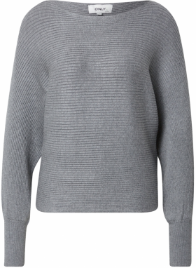 ONLY Sveter 'ONLAdaline'  striebornosivá