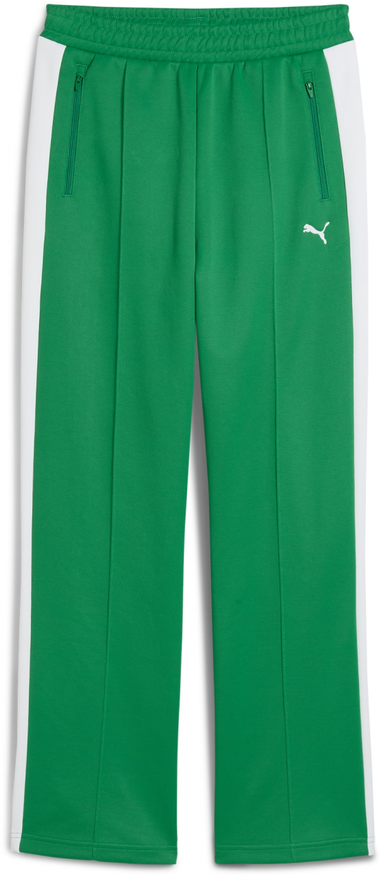 PUMA Športové nohavice 'T7 Always On'  zelená / biela