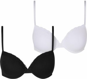 Urban Classics Podprsenka  čierna / biela