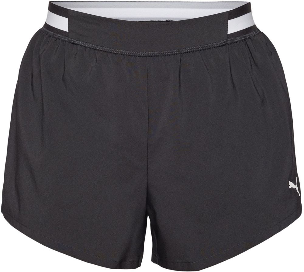 PUMA Športové nohavice 'Floral Ribbo'  čierna / biela