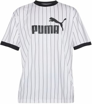 PUMA Funkčné tričko 'Essentials'  čierna / šedobiela