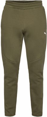 PUMA Športové nohavice 'Evostripe'  zelená / biela