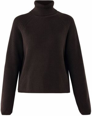 MEXX Sveter  tmavohnedá