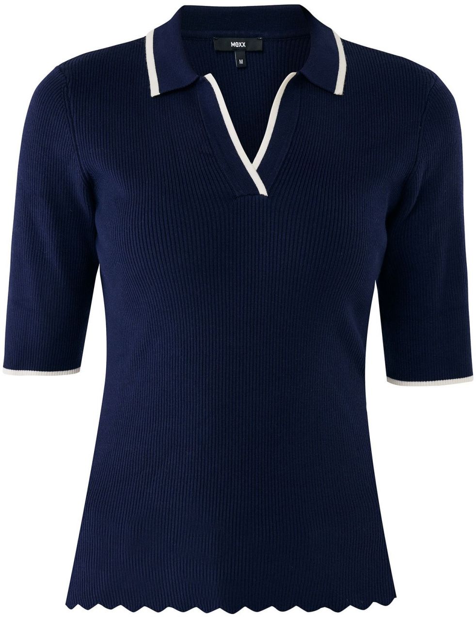 MEXX Tričko 'Ivy'  modrá / biela