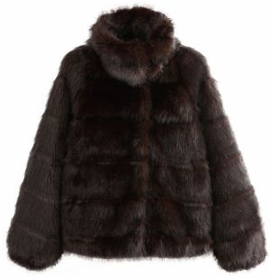 Next Prechodný kabát 'N. Premium'  tmavohnedá