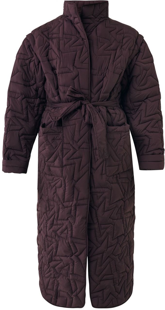 MEXX Prechodný kabát  vínovo červená