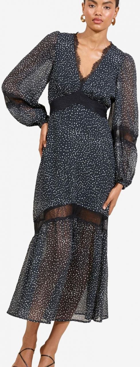 Lipsy Šaty  námornícka modrá / čierna / biela