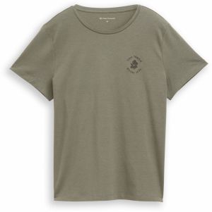 TOM TAILOR Tričko  olivová