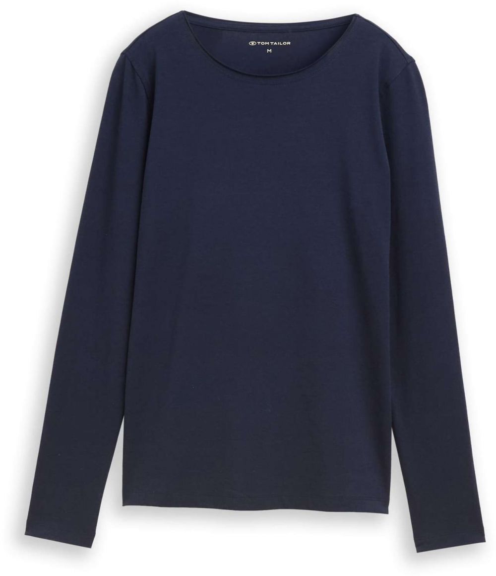 TOM TAILOR Tričko  tmavomodrá