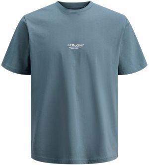 Jack & Jones Plus Tričko 'JJESOHO'  modrosivá
