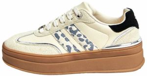 self. Nízke tenisky  čierna / prírodná biela