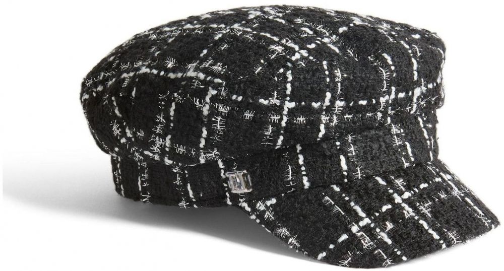 self. Čiapky 'Baker Boy'  čierna / biela