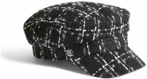 self. Čiapky 'Baker Boy'  čierna / biela