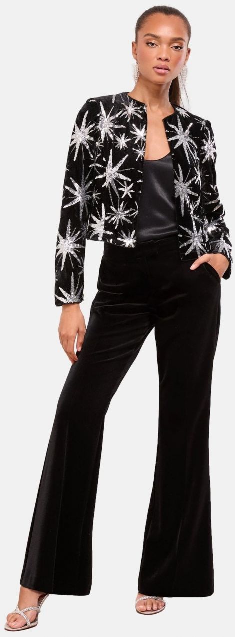 self. Prechodná bunda  čierna / strieborná