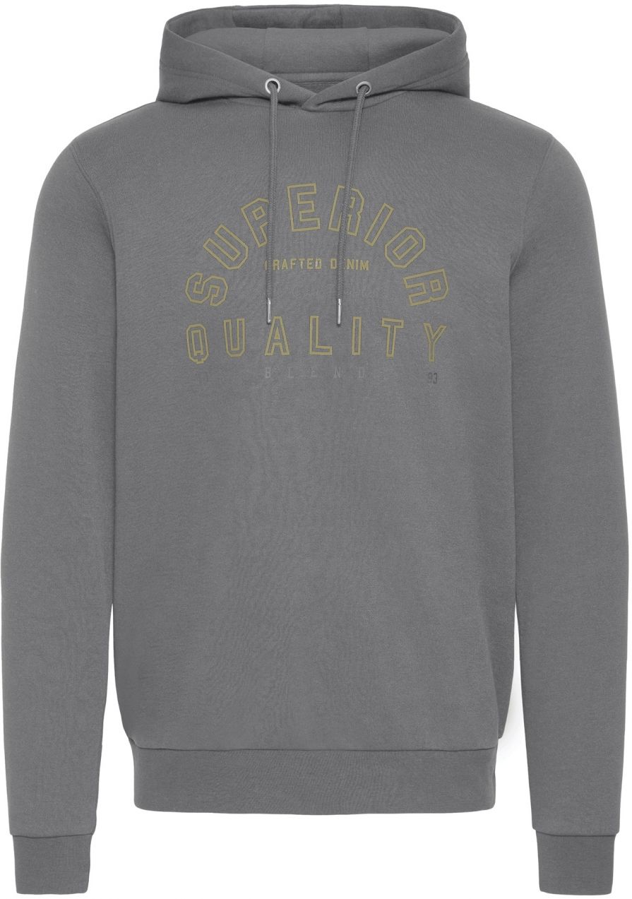 BLEND Mikina  tmavosivá / kaki