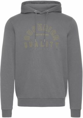 BLEND Mikina  tmavosivá / kaki