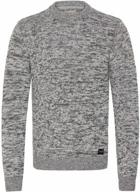 BLEND Sveter  sivá melírovaná