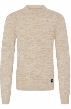 BLEND Sveter  biela / biela ako vlna