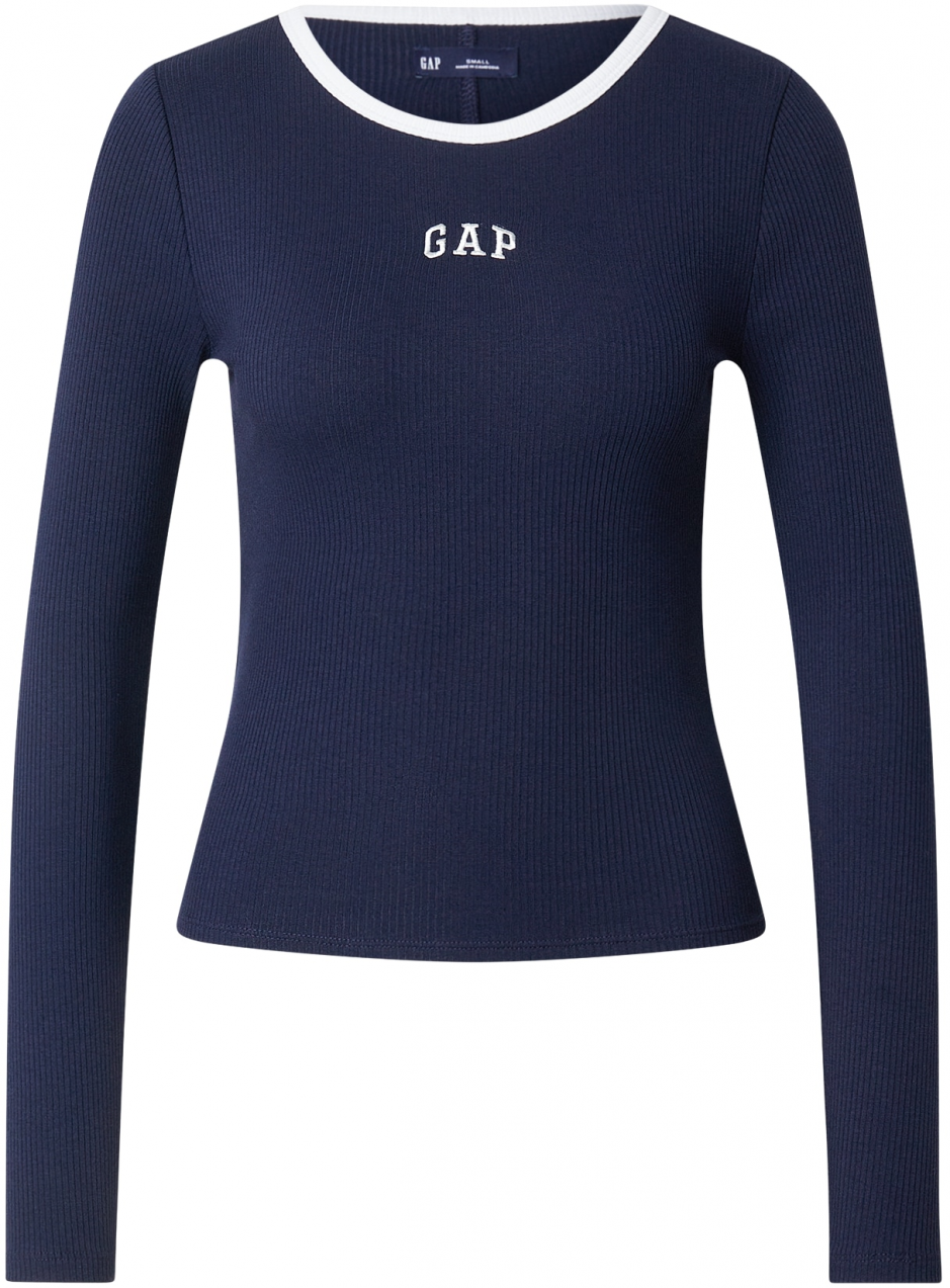 GAP Tričko  námornícka modrá / biela