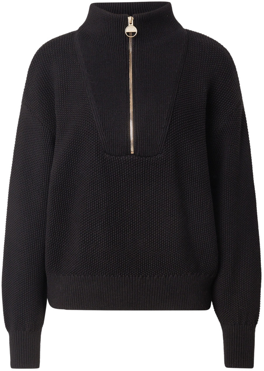 Barbour International Sveter 'Rae'  čierna