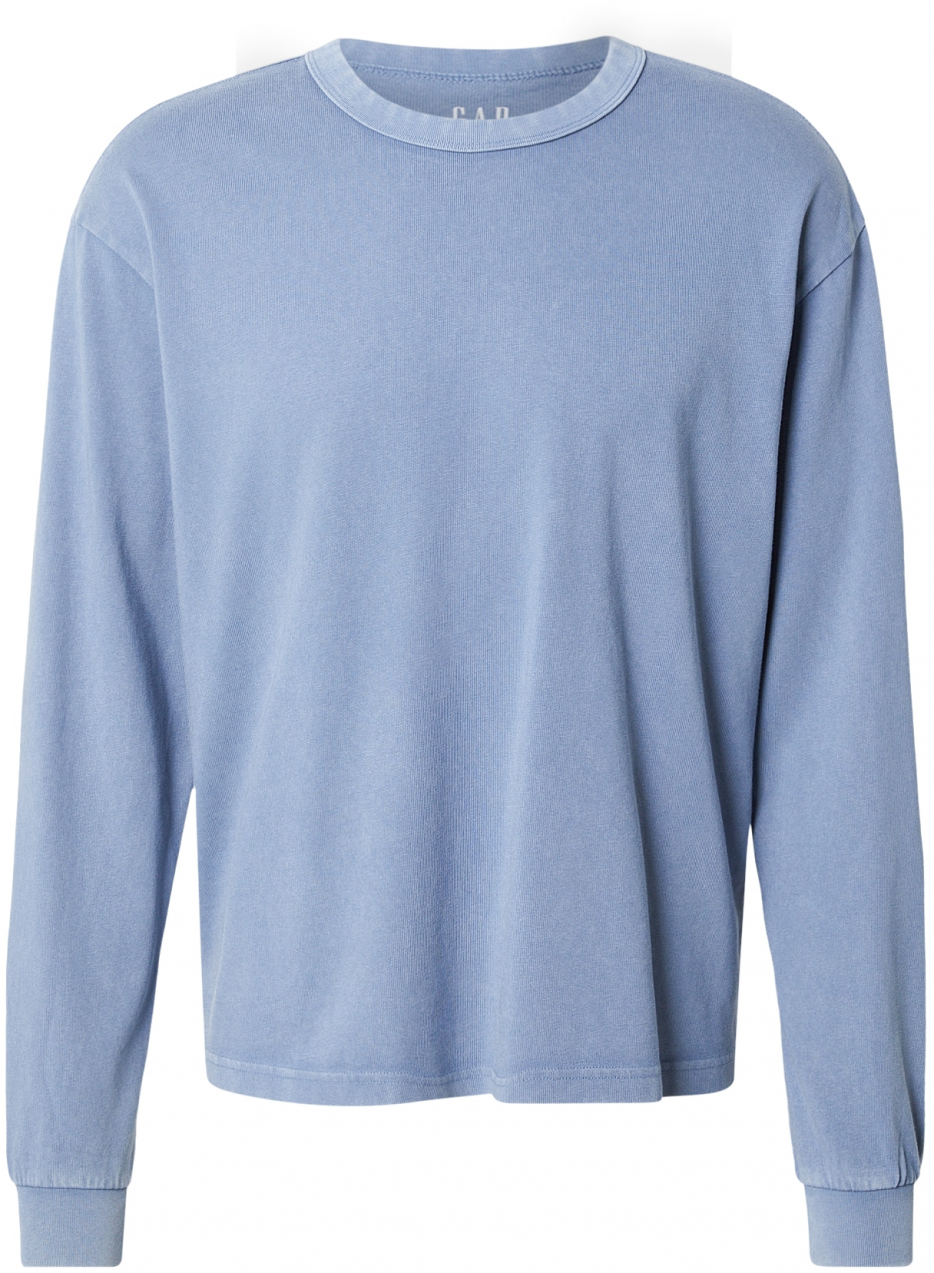 GAP Tričko 'LS HVY CROP TEE'  svetlomodrá