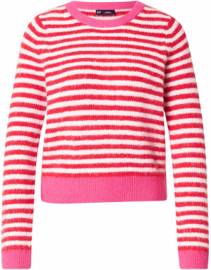 GAP Sveter  ružová / červená / biela