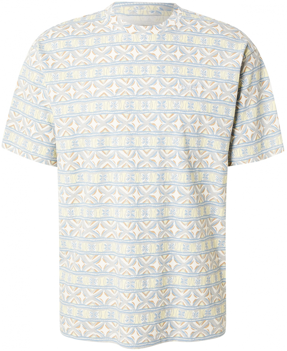 LEVI'S ® Tričko  koňaková / svetložltá / svetlosivá / biela