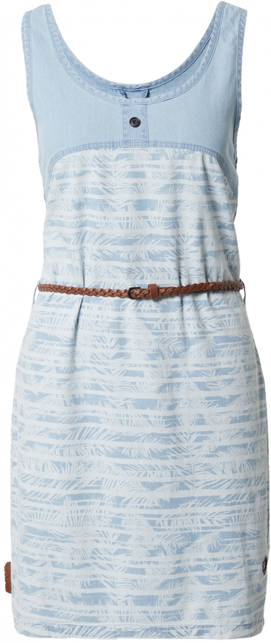 alife & kickin Letné šaty 'DoiaAK B'  svetlomodrá / biela