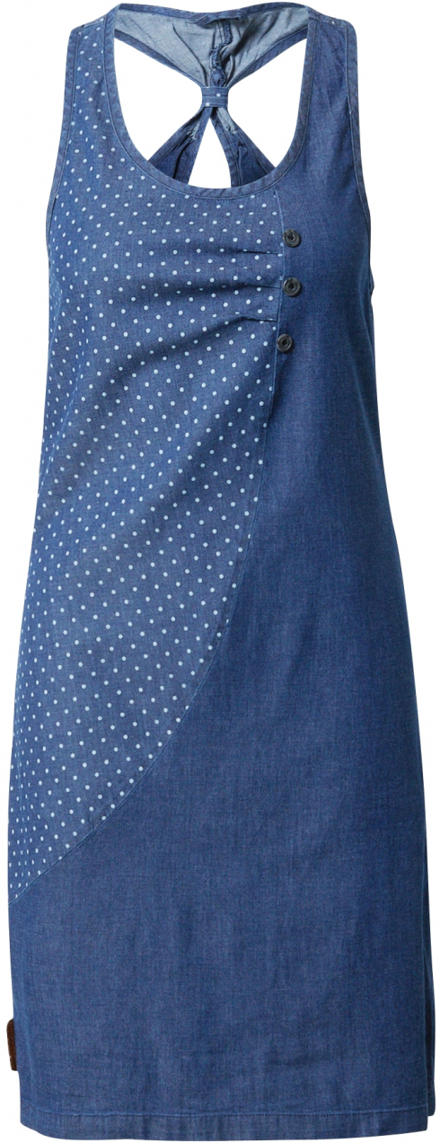 alife & kickin Letné šaty 'CameAK B'  modrá denim / biela