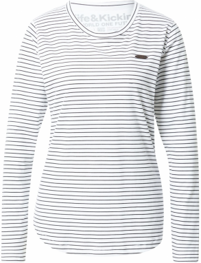 alife & kickin Tričko 'LeaAK Z'  čierna / biela