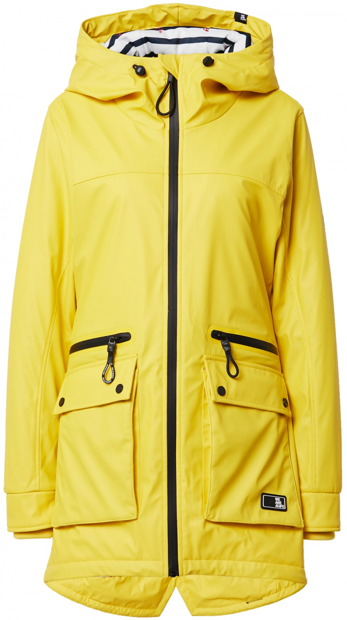 alife & kickin Prechodný kabát 'AudreyAK A'  žltá / čierna