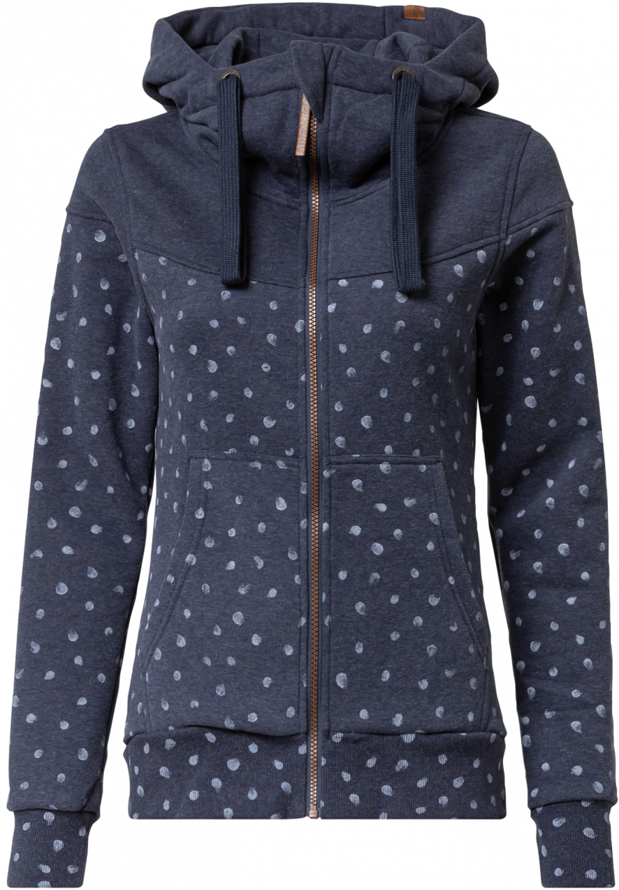 alife & kickin Tepláková bunda 'PalinaAK B'  modrosivá / tmavomodrá