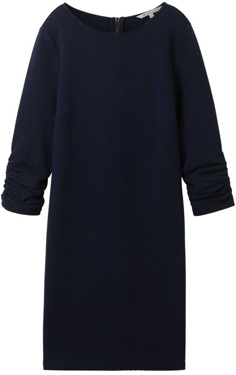 TOM TAILOR DENIM Šaty  tmavomodrá