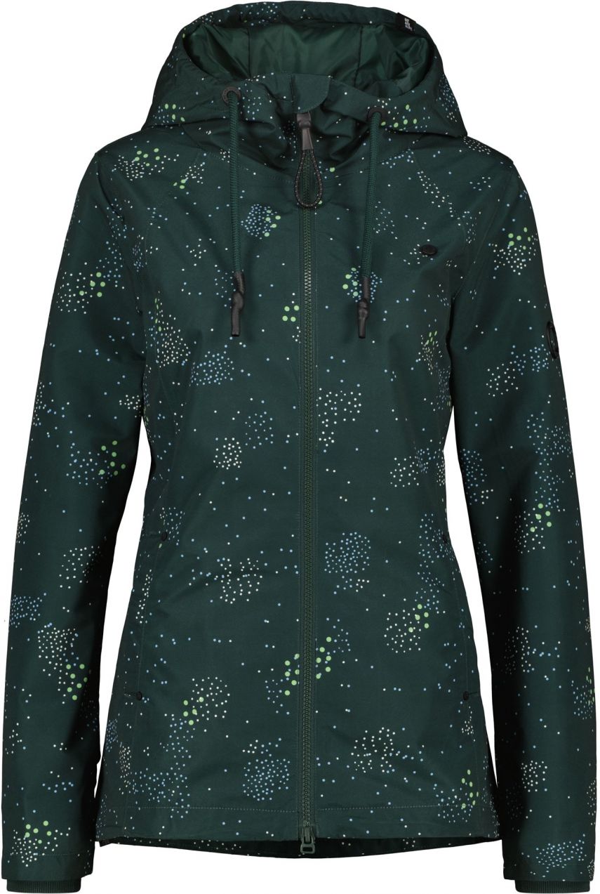 alife & kickin Prechodná bunda 'LilouAK B'  svetlomodrá / svetlozelená / tmavozelená / biela