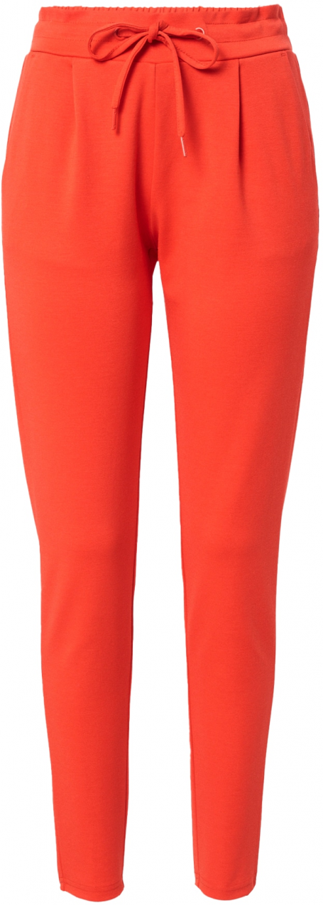 ICHI Plisované nohavice 'IHKATE'  jasne červená