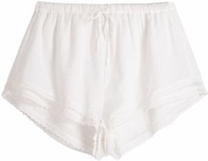 Bershka Nohavice  biela