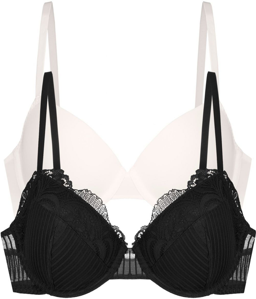 Dorina Podprsenka 'Emersyn'  čierna / biela