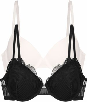 Dorina Podprsenka 'Emersyn'  čierna / biela