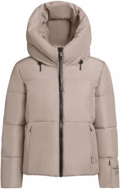 khujo Zimná bunda 'AUDREY'  sivobéžová