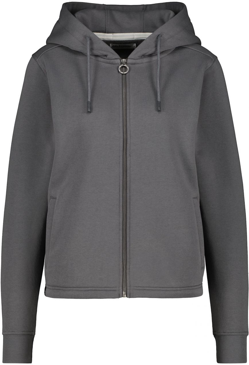 alife & kickin Tepláková bunda 'FredaAK A'  tmavosivá