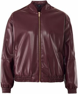 MEXX Prechodná bunda  tmavočervená