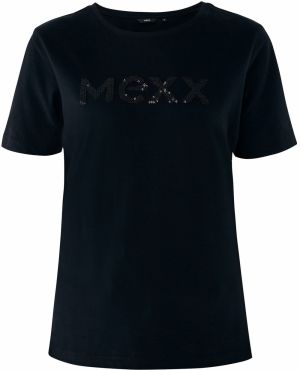 MEXX Tričko 'Clover'  čierna