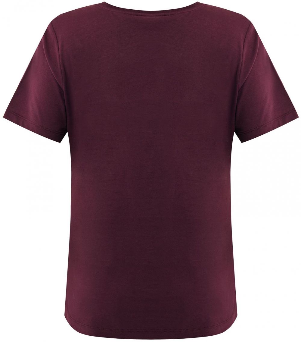 MEXX Tričko 'Clover'  burgundská