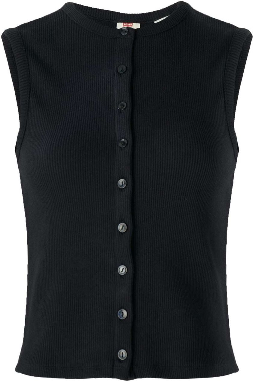 LEVI'S ® Pletená vesta 'RORY'  čierna