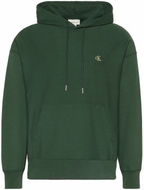 Calvin Klein Jeans Mikina 'Premium'  tmavozelená