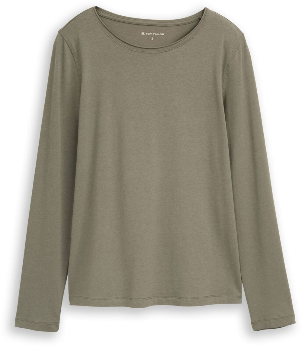 TOM TAILOR Tričko  olivová