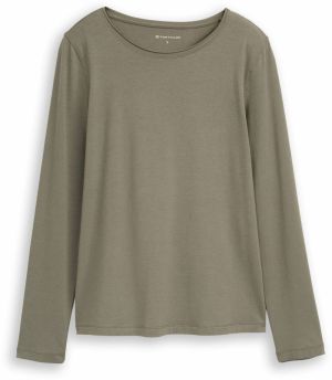 TOM TAILOR Tričko  olivová