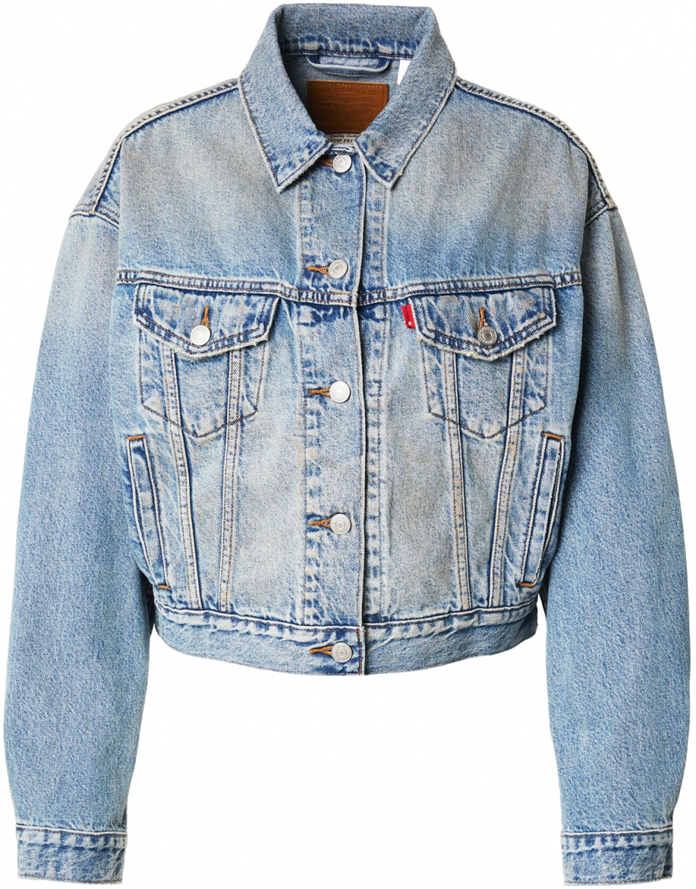 LEVI'S ® Prechodná bunda  modrá denim