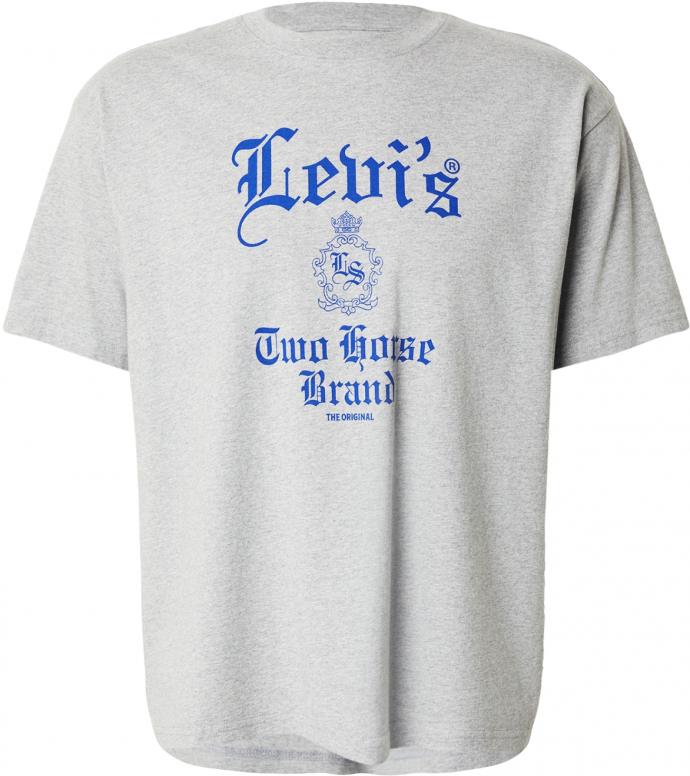 LEVI'S ® Tričko  modrá / sivá melírovaná