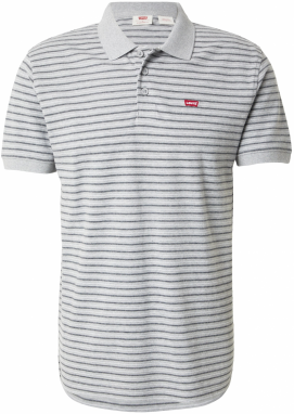 LEVI'S ® Tričko  sivá melírovaná / čierna / biela